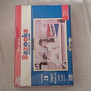 Vintage Rare 1992 Topps Original Bazooka Bubble Gum Coin Bank 16"X 11"X 4" NEW